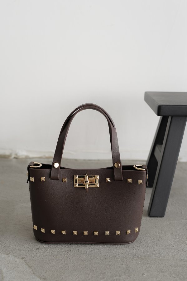 Zımbalı Mini Çanta