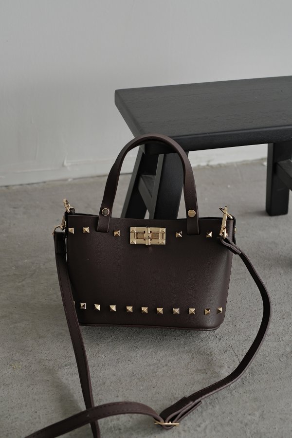 Zımbalı Mini Çanta