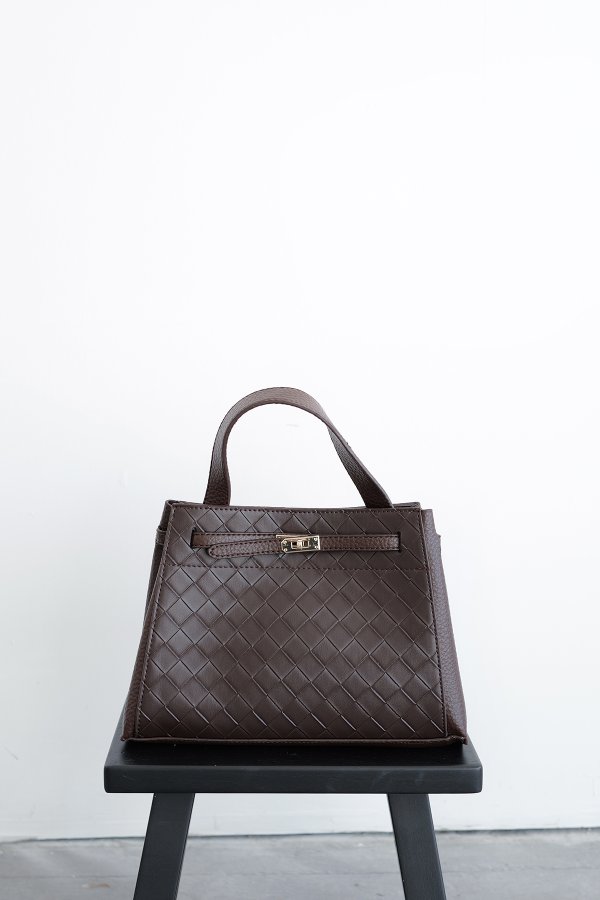 Desenli Omuz ve El Çanta