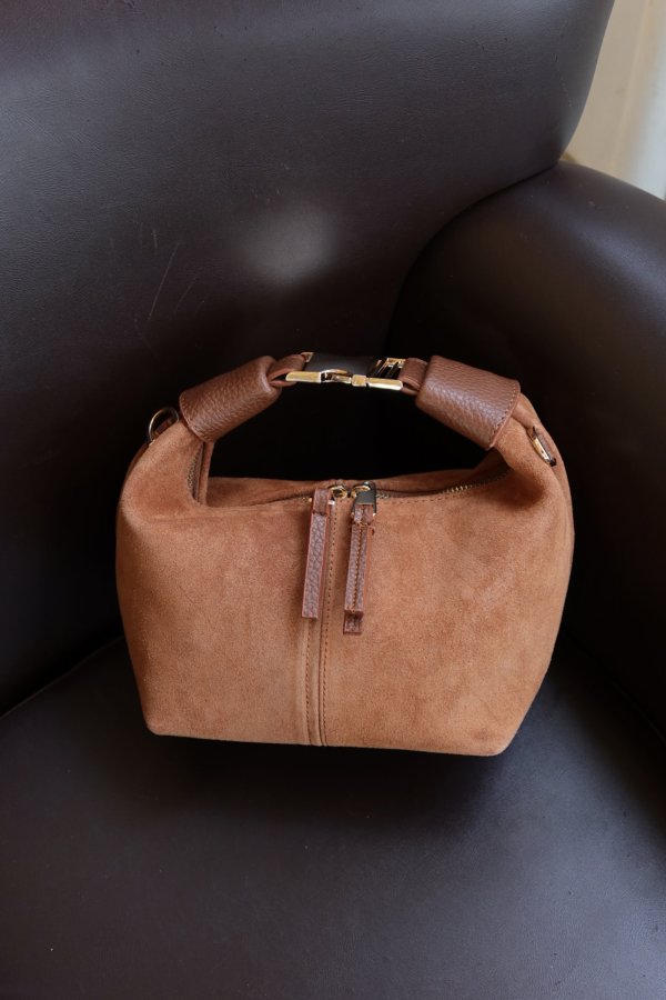 Süet Deri El Çanta