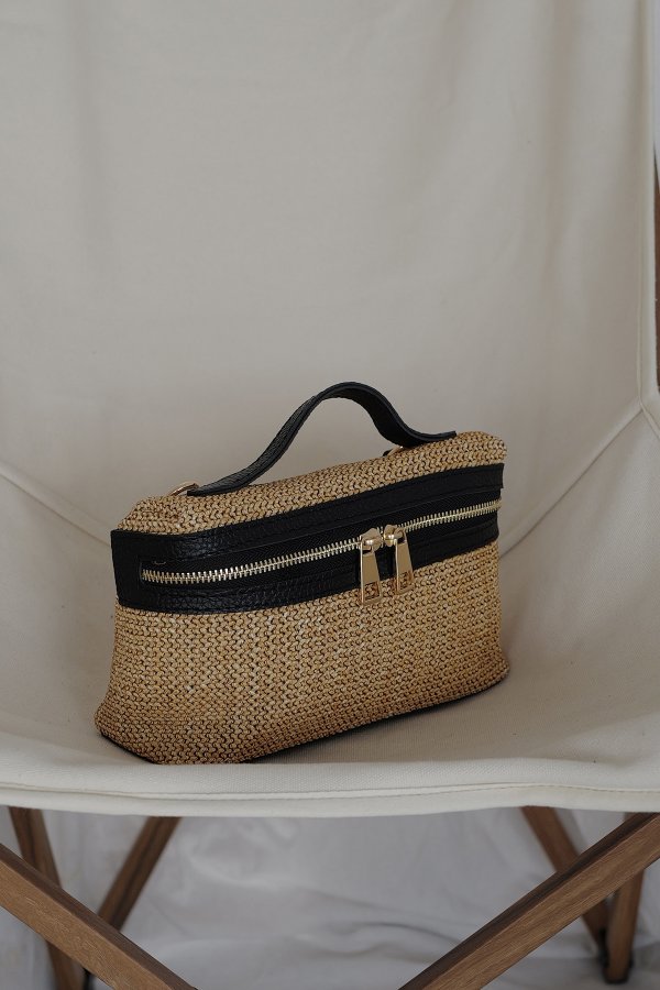 Hasır Çapraz Askılı Çanta