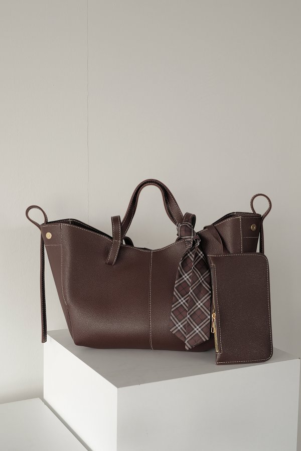 Fular Detay Omuz Çanta