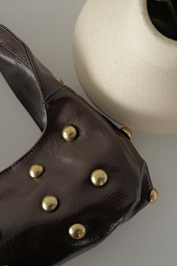 Gold Pimli Omuz Çanta