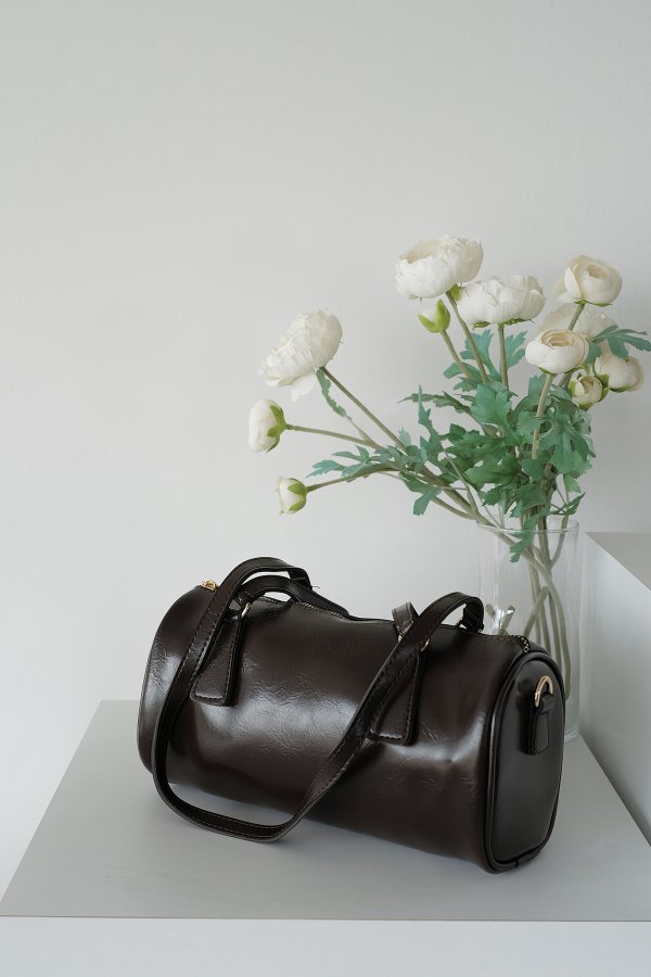 İnce Askılı Silindir Çanta