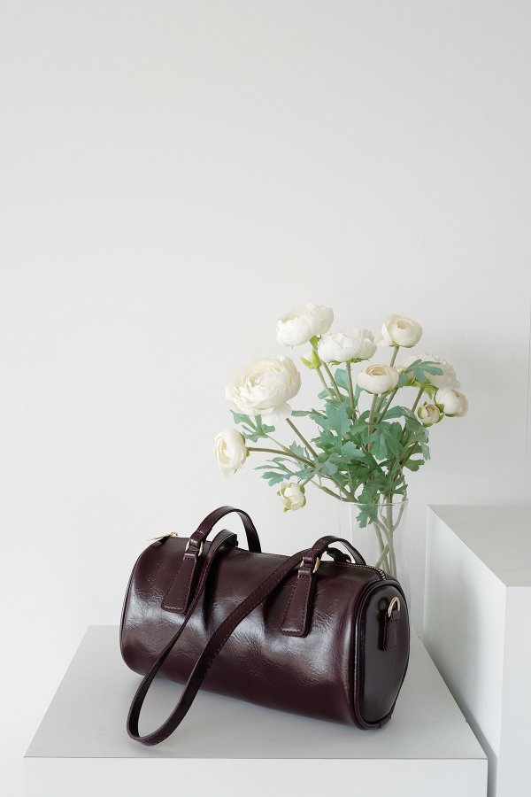 İnce Askılı Silindir Çanta