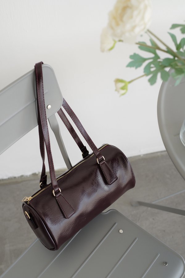 İnce Askılı Silindir Çanta