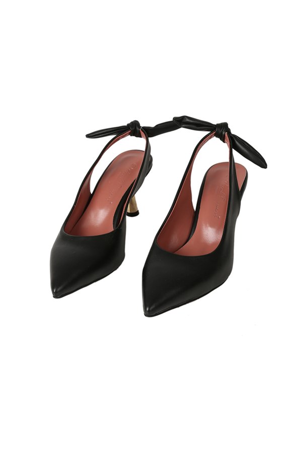 Arkası Fiyonklu Topuklu Ayakkabı