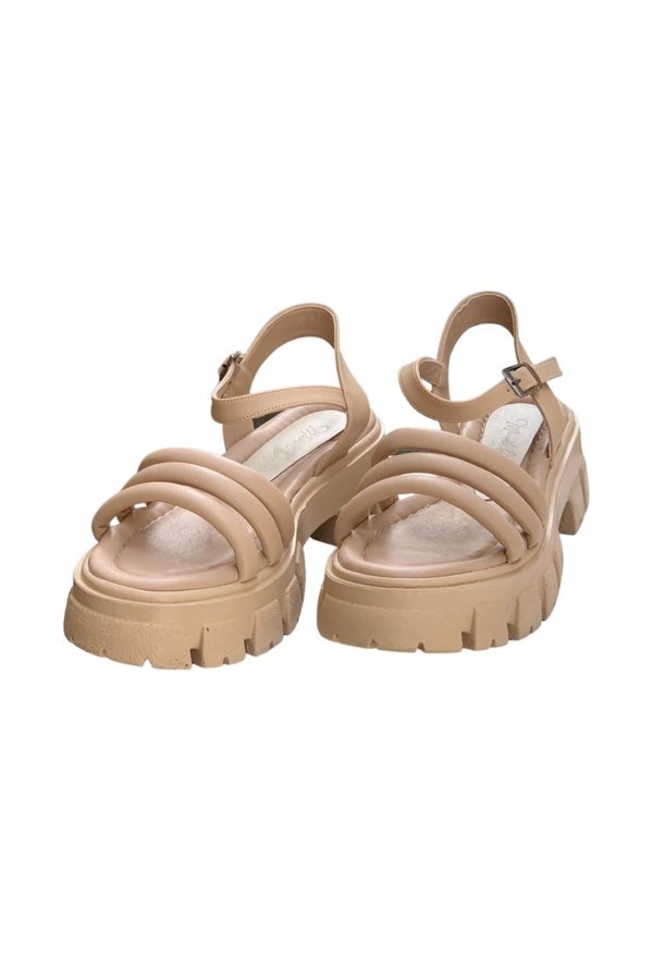 İnce Üç Bantlı Sandalet