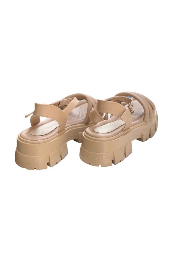 İnce Üç Bantlı Sandalet