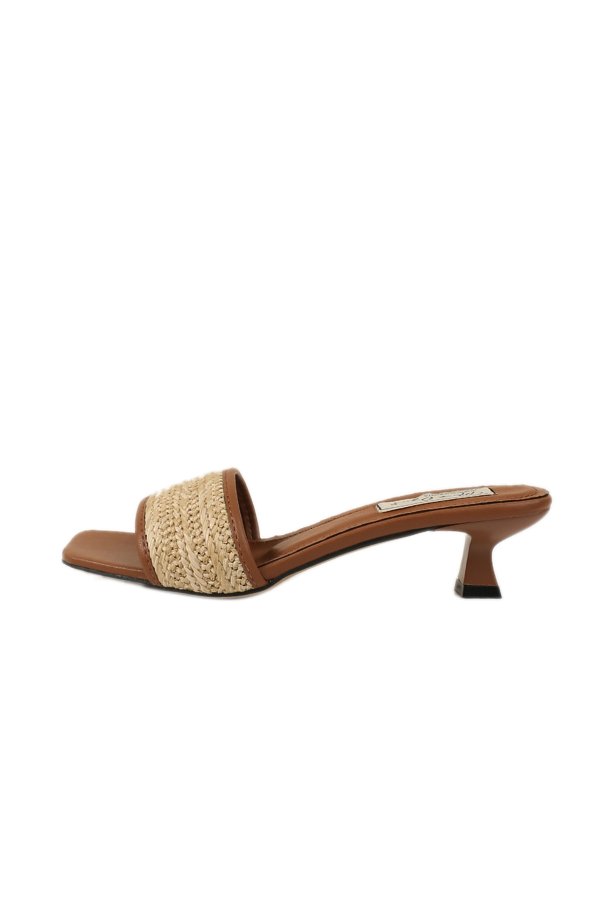 Hasır Detaylı Terlik