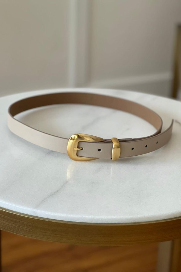 Oval Gold Tokalı Kemer