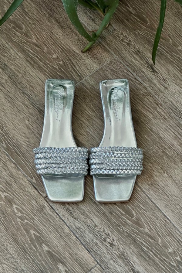 Örgü Bantlı Terlik