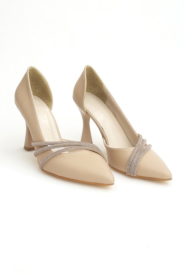 Taş Bantlı Stiletto