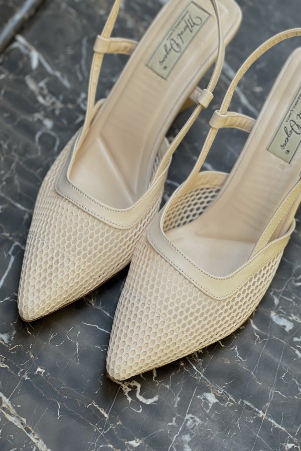 File Detaylı Topuklu Ayakkabı