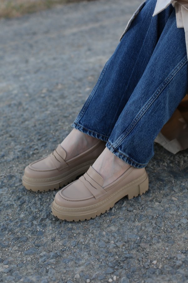 Kalın Tabanlı Loafer