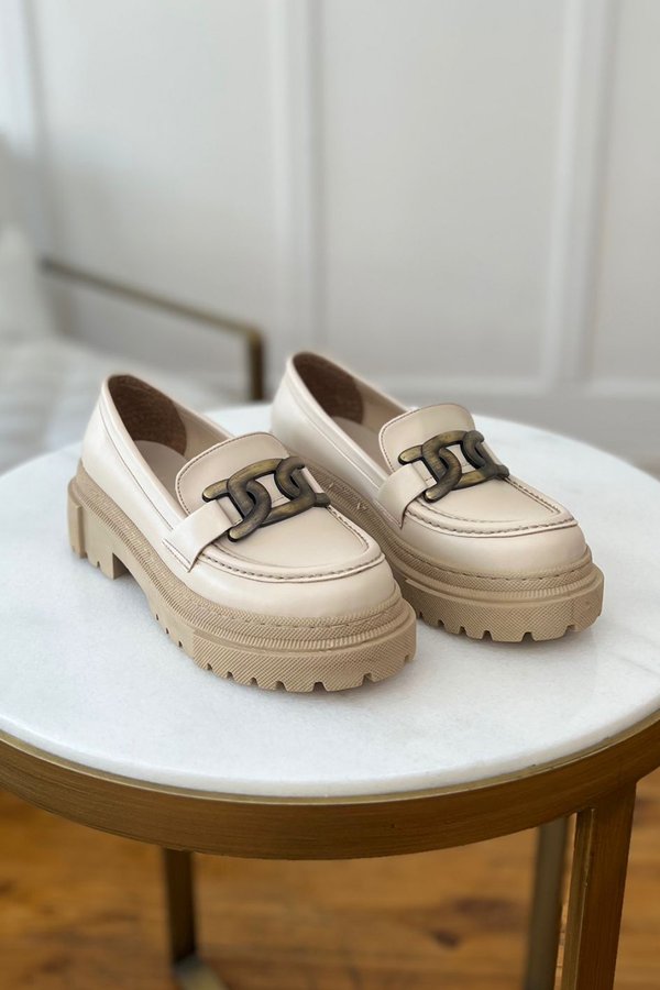 Gold Tokalı Loafer