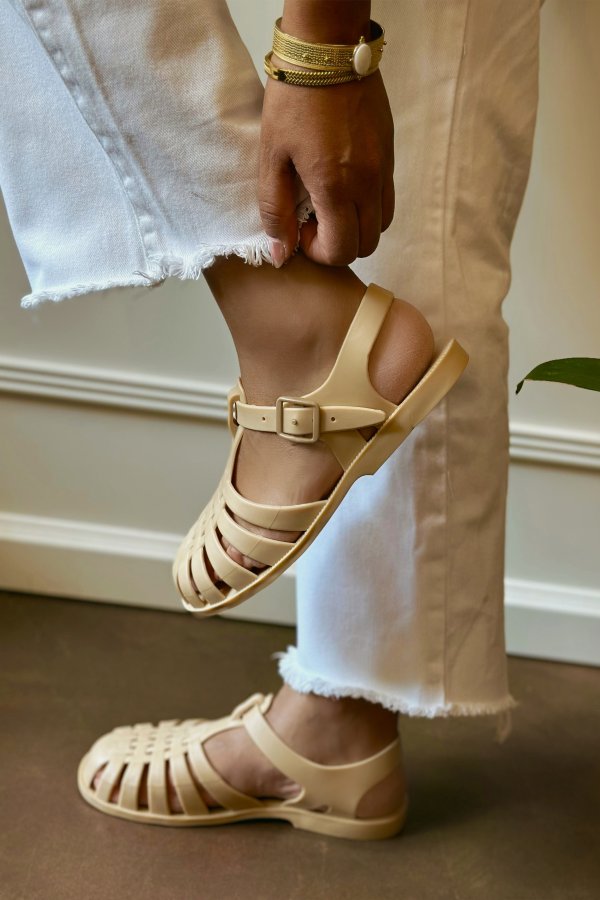 Silikon Kafes Model Sandalet