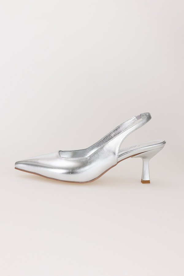 Arkası Açık Topuklu Ayakkabı