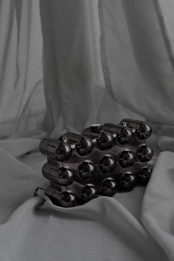 Metalik Dikdörtgen Çanta