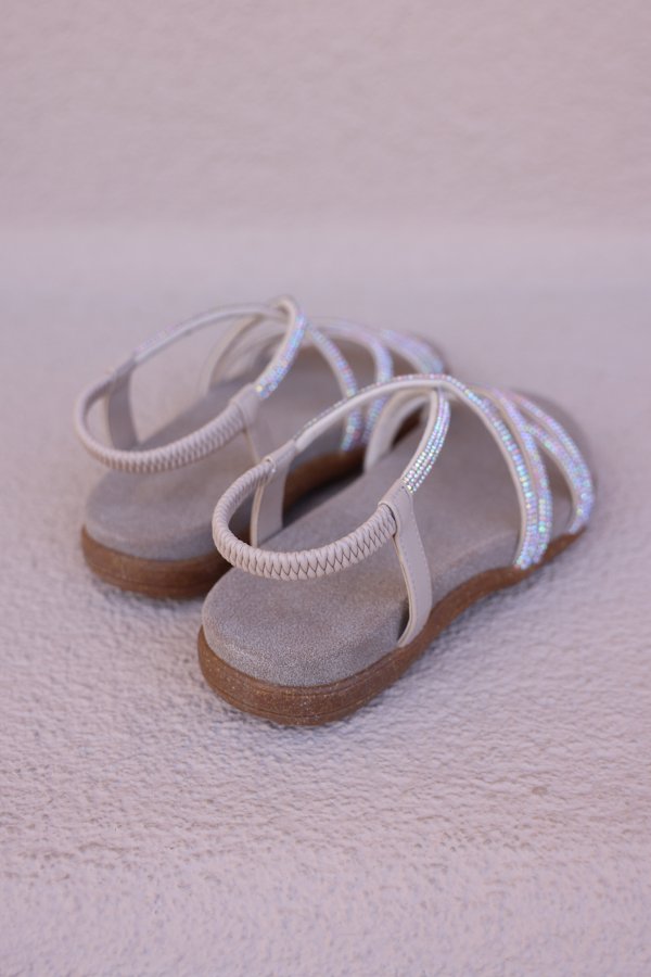 Mini Taş Detaylı Sandalet