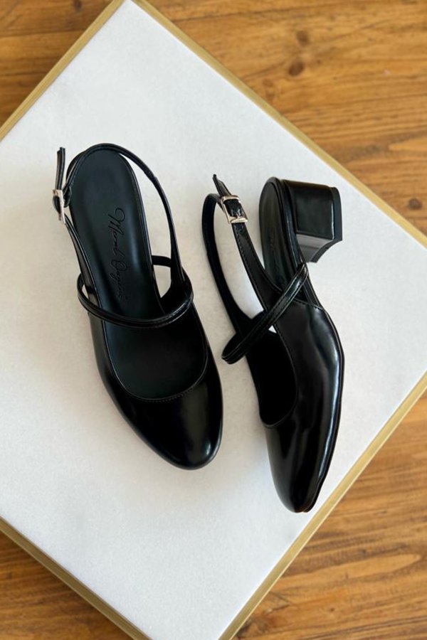 Rugan Topuklu Ayakkabı