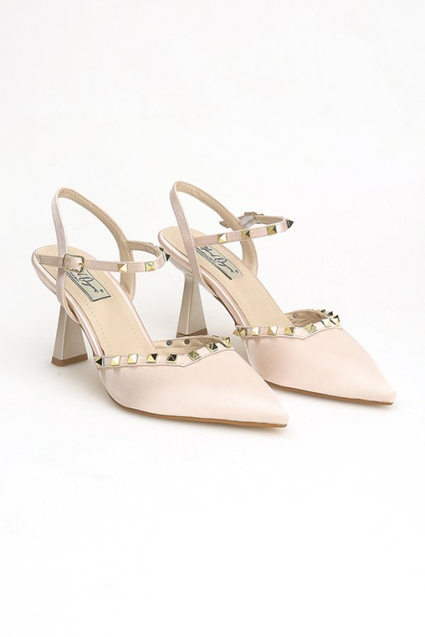 Zımba Model Topuklu Ayakkabı