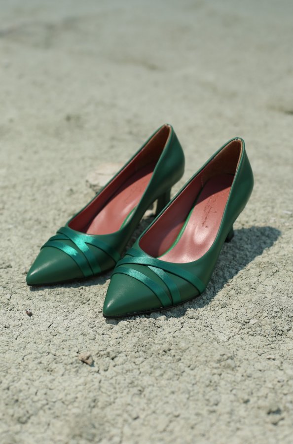 Kuşaklı Topuklu Ayakkabı