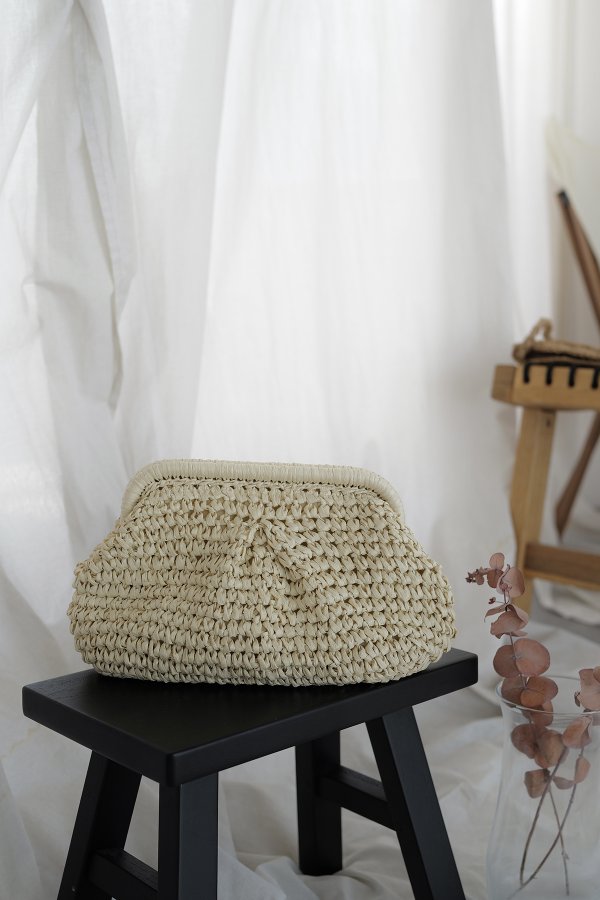 Gold Zincirli Clutch Çanta