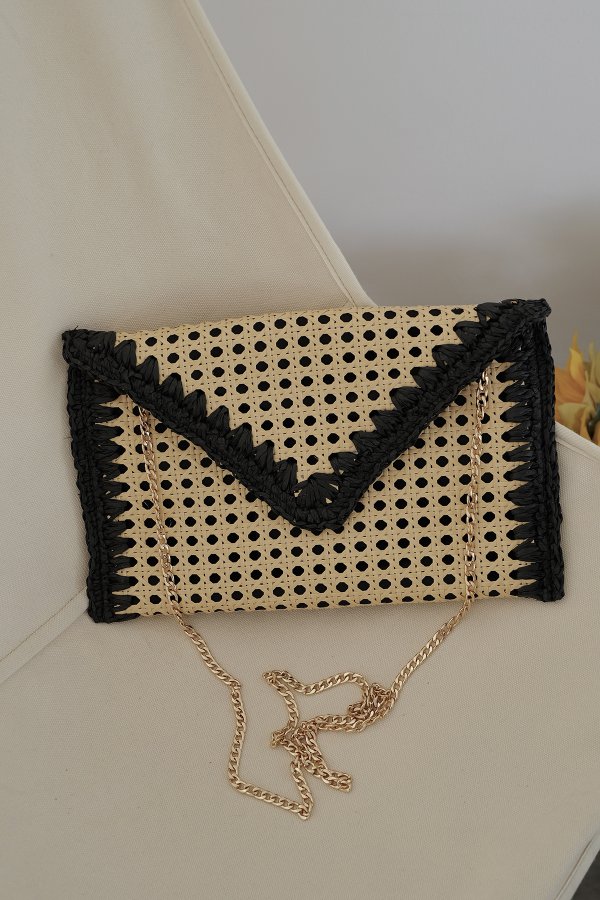 Hasır Zarf Model Çanta