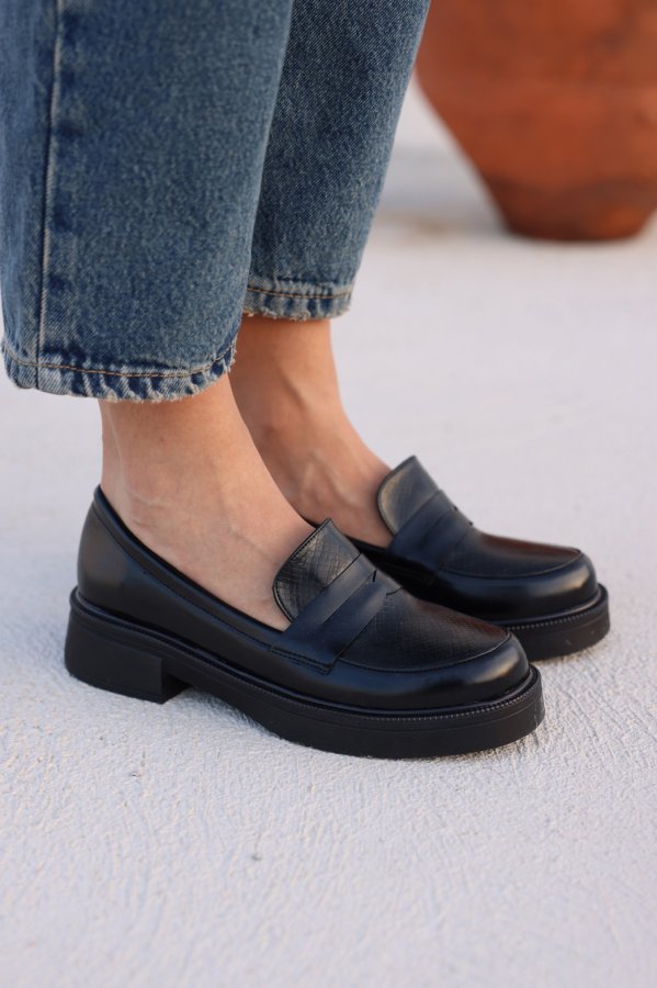 Desenli Loafer