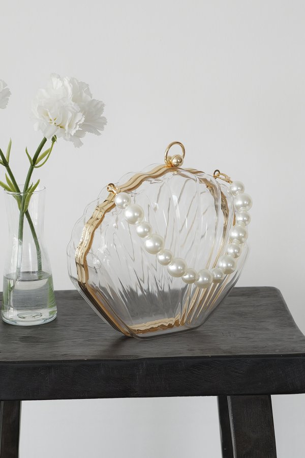 Şeffaf Midye Çanta