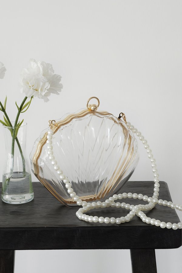 Şeffaf Midye Çanta