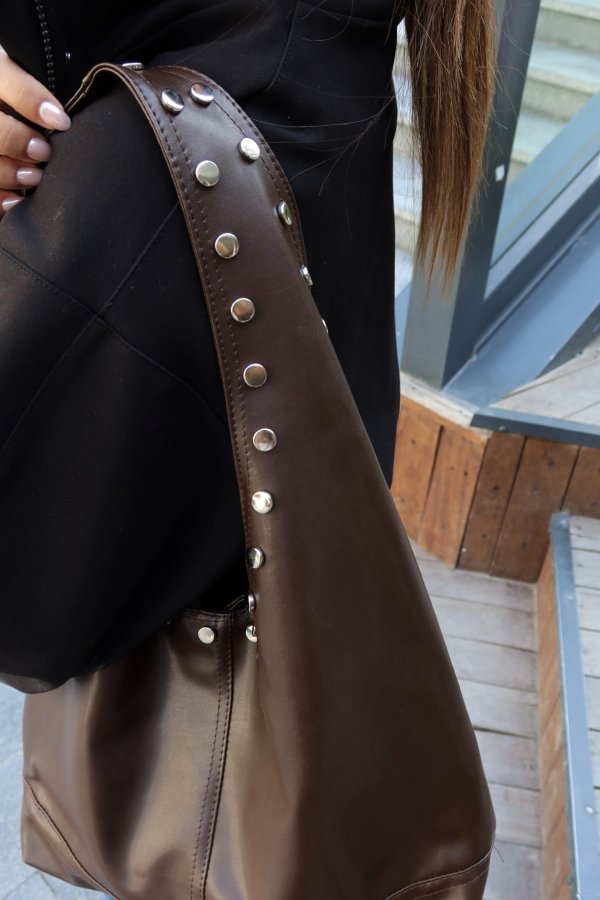 Zımba Detay Omuz Çanta