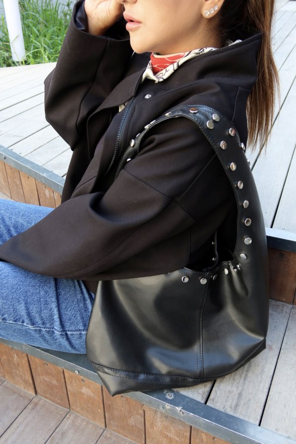 Zımba Detay Omuz Çanta