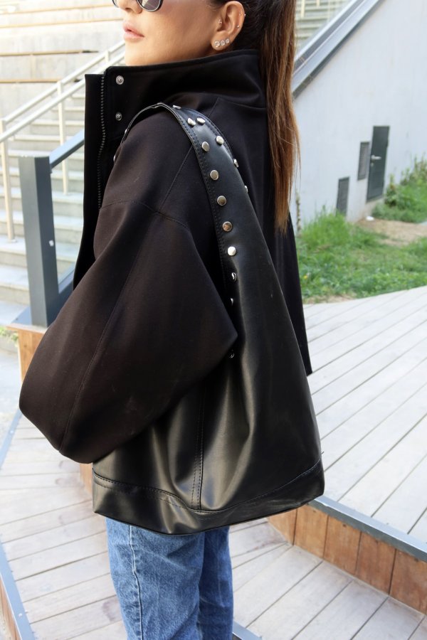 Zımba Detay Omuz Çanta