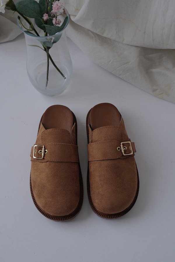 Kemerli Süet Terlik