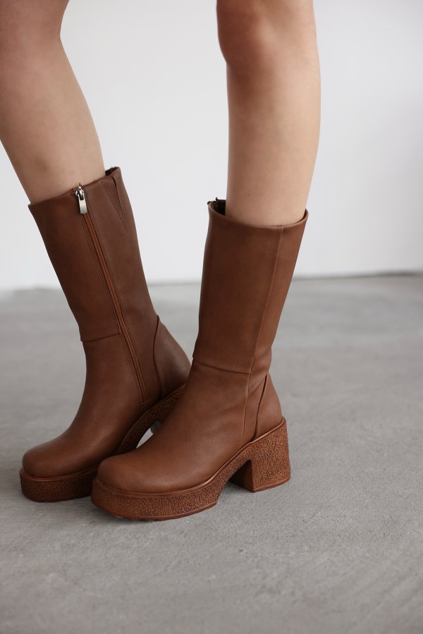 Platform Topuk Çizme