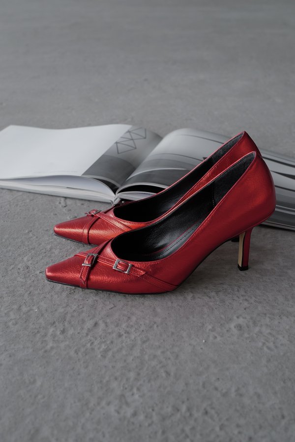 Çapraz Kemer Bantlı Stiletto