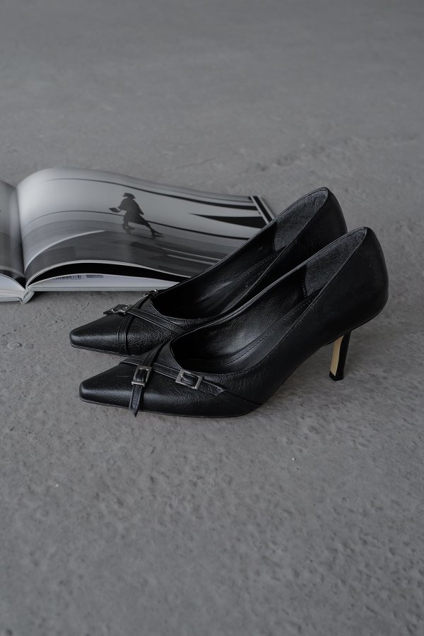 Çapraz Kemer Bantlı Stiletto