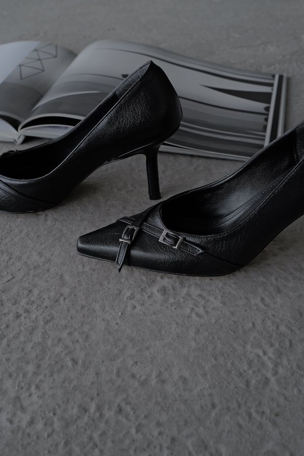 Çapraz Kemer Bantlı Stiletto