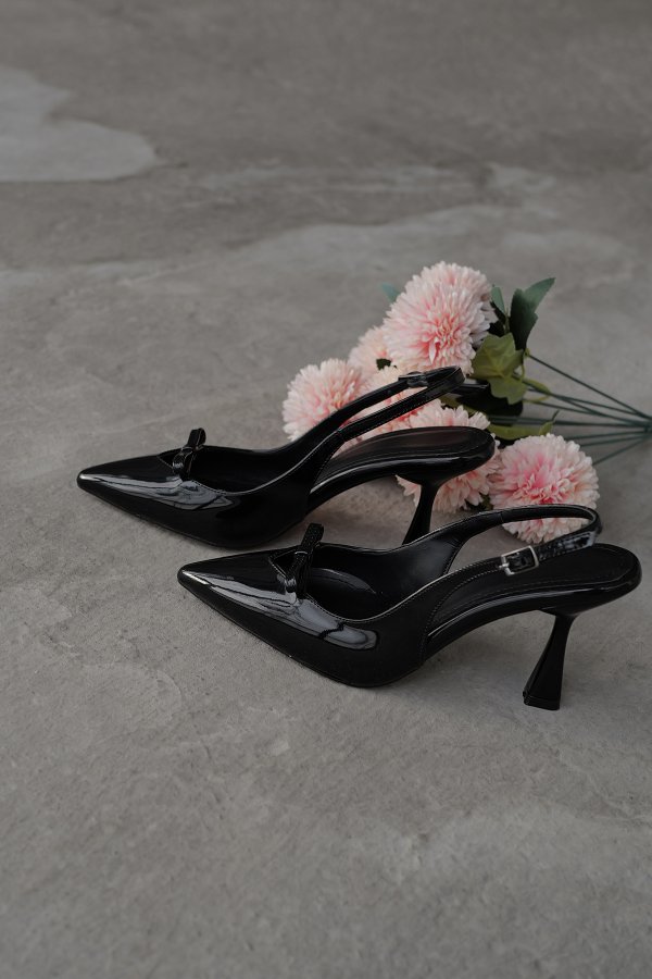 Fiyonklu Topuklu Ayakkabı