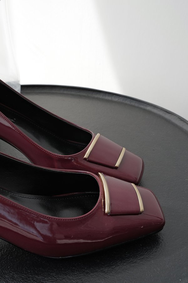 Rugan Topuklu Ayakkabı