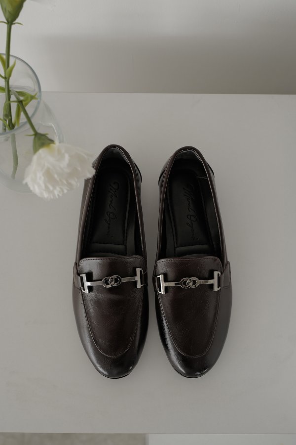 Metal Tokalı Loafer