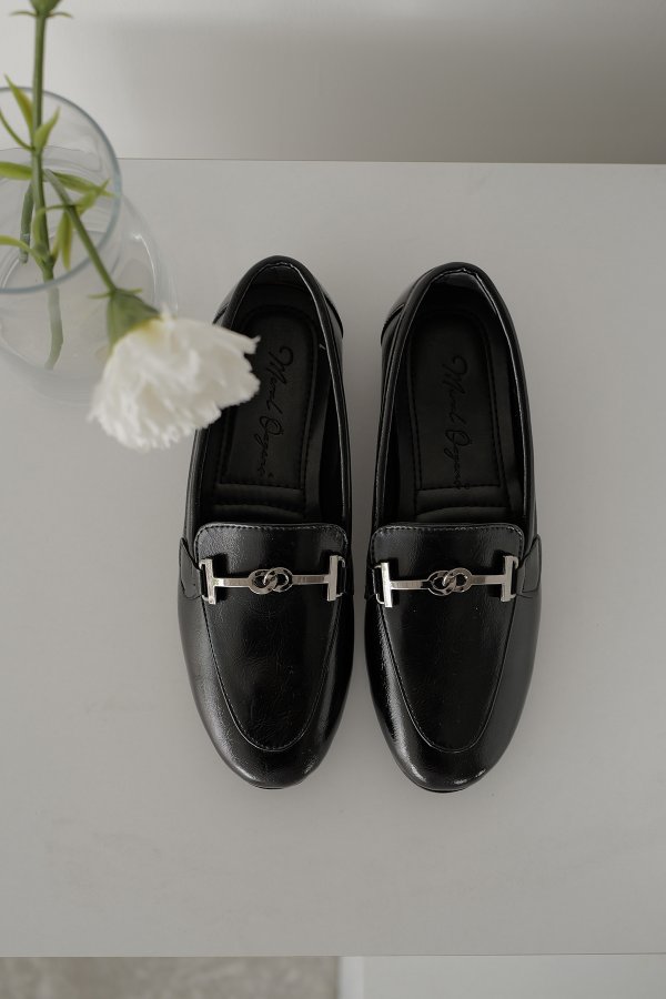 Metal Tokalı Loafer
