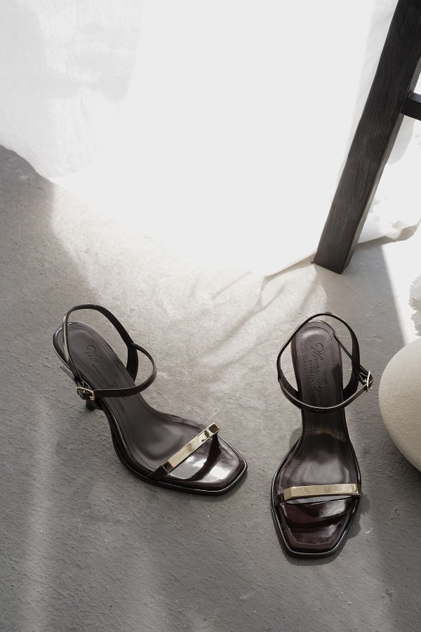 Tek Bant Topuklu Ayakkabı