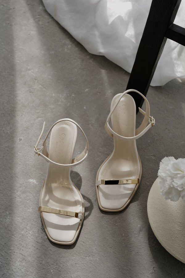 Tek Bant Topuklu Ayakkabı