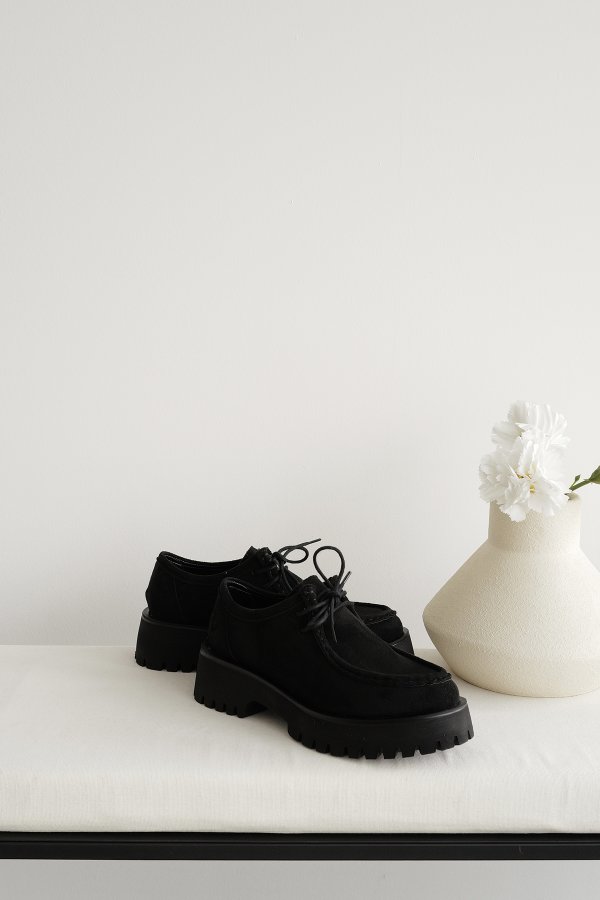 Bağcıklı Süet Loafer