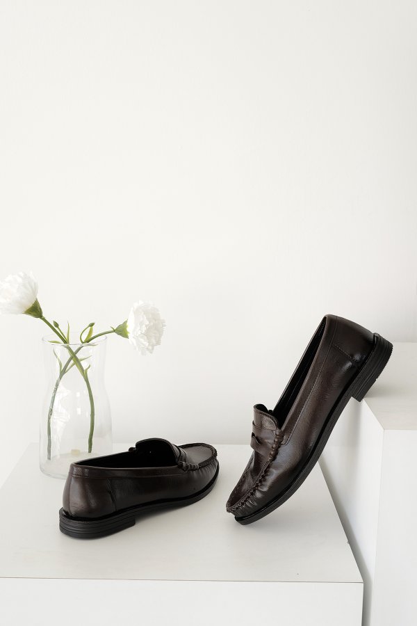 Düz Tabanlı Loafer