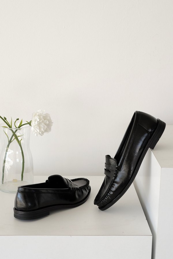 Düz Tabanlı Loafer