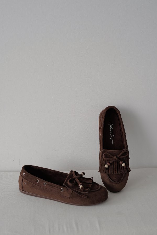 Püsküllü Süet Loafer